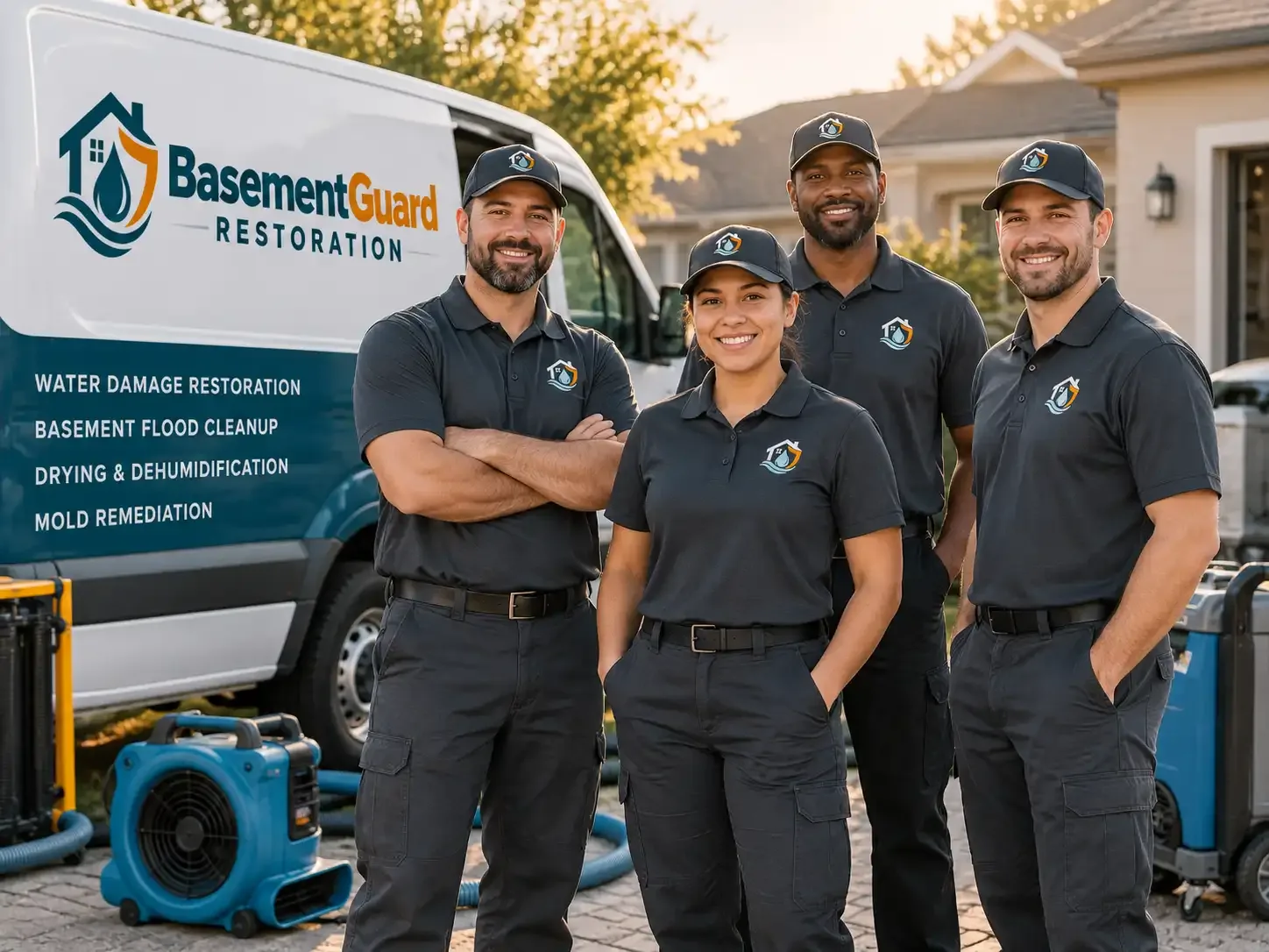 Basement Water Damage Restoration company in Starks, LA